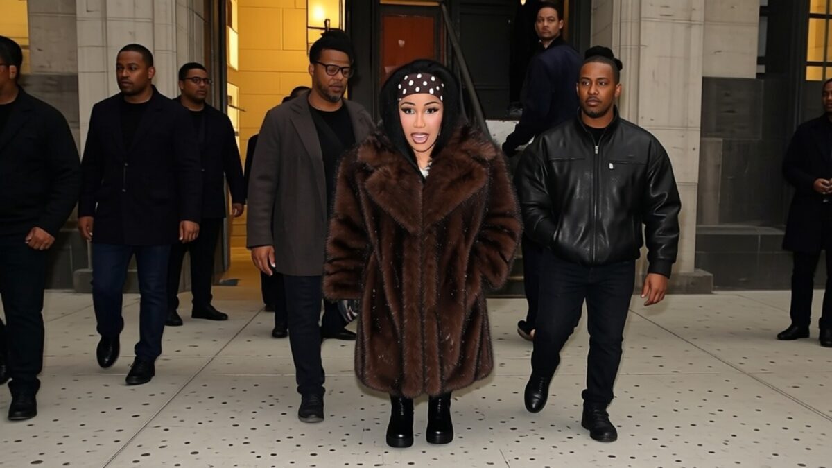 Cardi B surprinde cu o nouă ținută Rowen Rose pe 23 martie