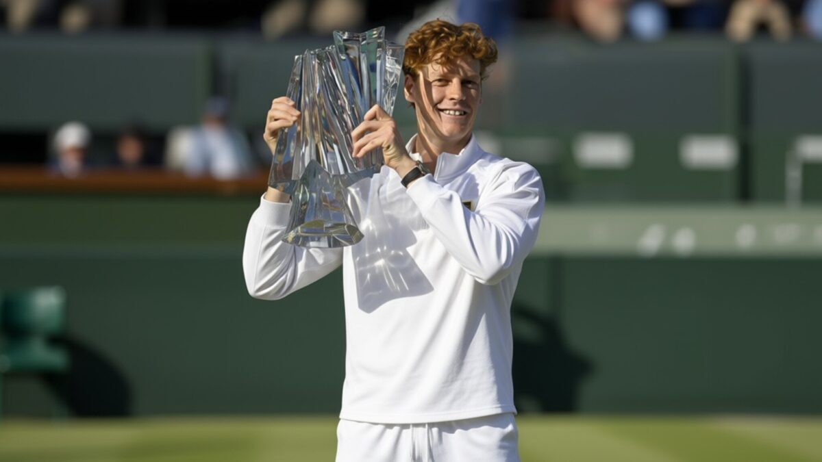 Jannik Sinner câștigă Indian Wells și atinge borna de 100 de victorii Masters