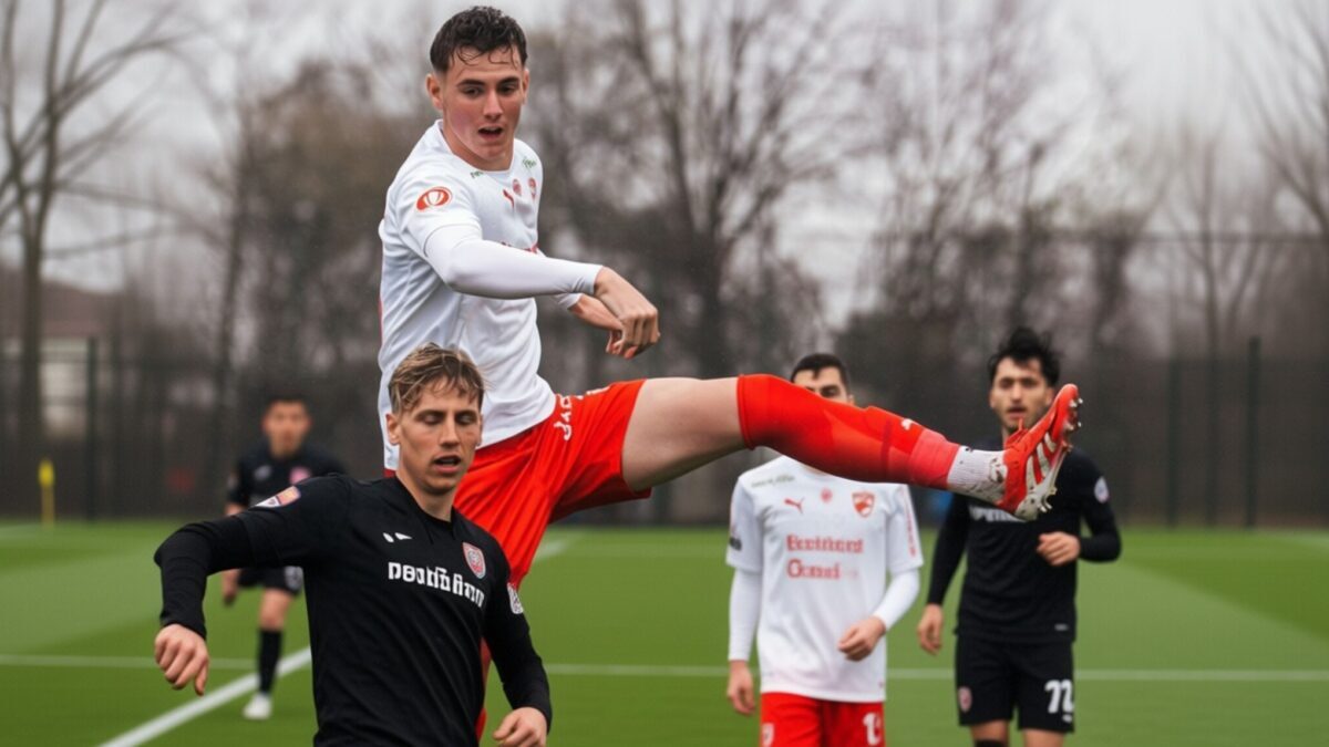 Dinamo îl prezintă pe Mihnea Toader, noul gigant de 2 metri din Superliga