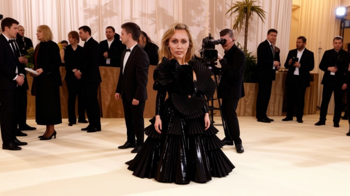 Miley Cyrus aniversează 20 de ani Hannah Montana într-o ținută Maison Margiela
