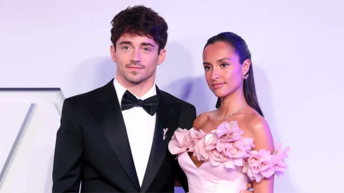 Charles Leclerc și soția sa au plecat de la nuntă cu un Ferrari de milioane de euro