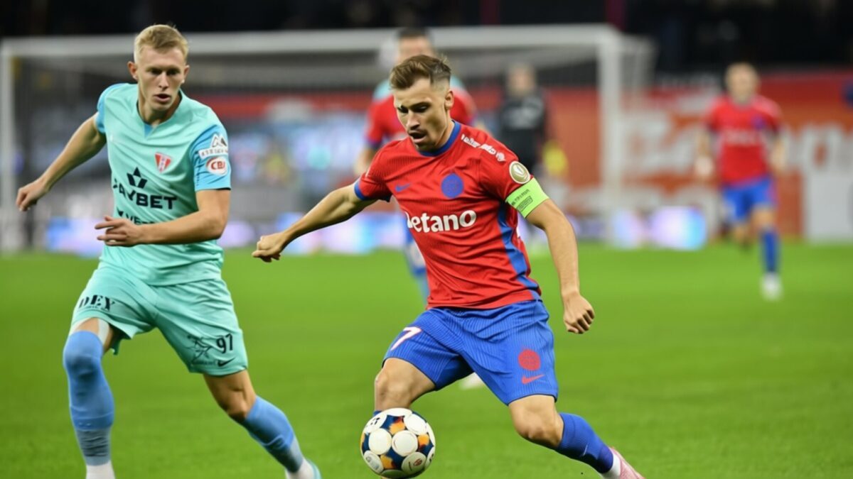 FCSB și UTA se luptă pentru șefia play-out-ului. Gazdele au doar 94 de faulturi