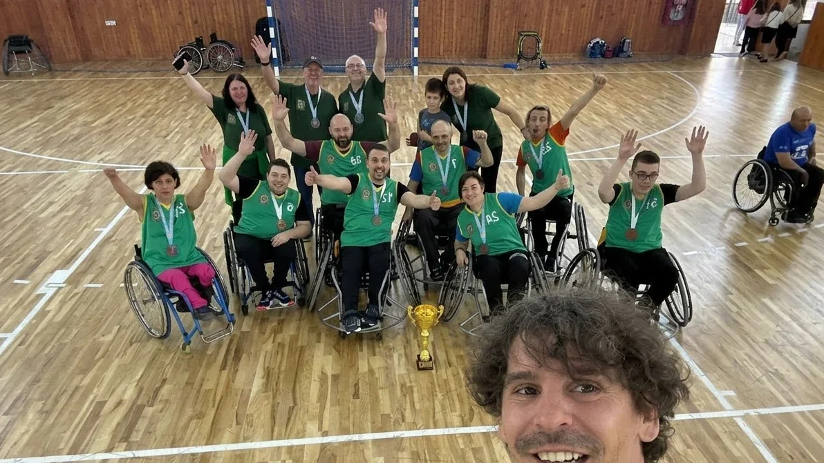 Sportivul paralimpic din Cluj se antrenează doar o dată pe săptămână