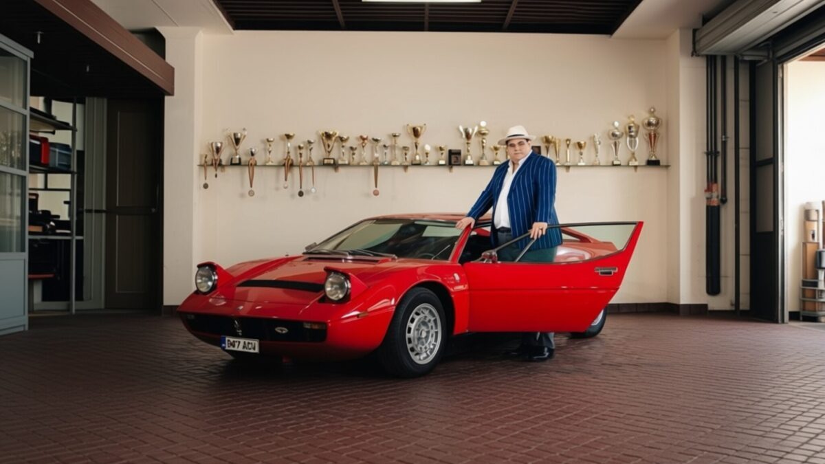 Un regizor român are peste 70 de mașini, inclusiv un Maserati de la ABBA