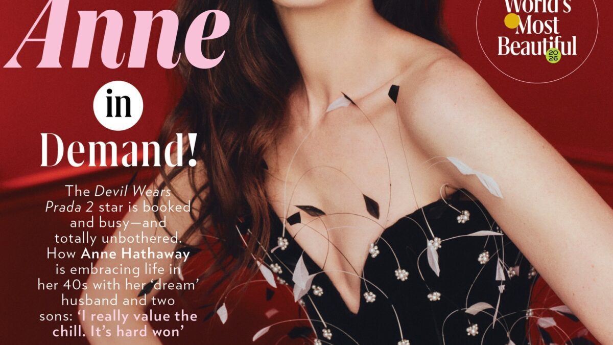 Anne Hathaway, la 43 de ani, dezvăluie secretele și o cremă de 124 dolari