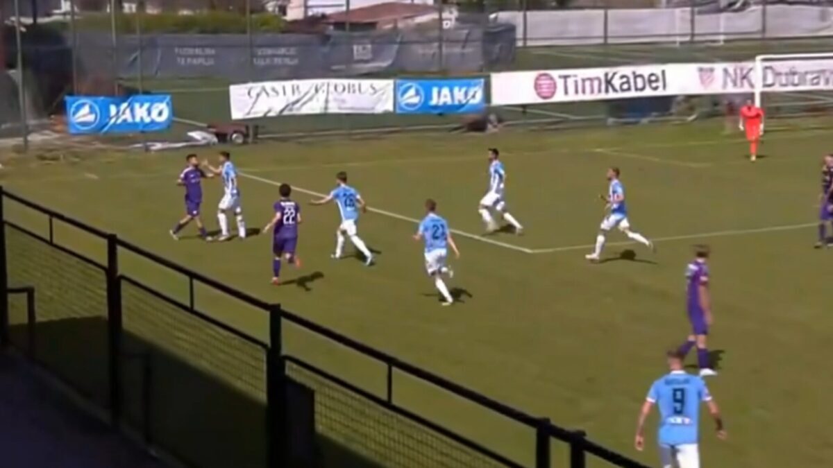 Gest incredibil în Croația. Un jucător înscrie autogol intenționat în meciul terminat 2-2