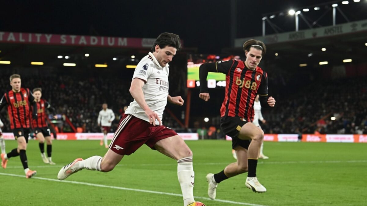Arsenal caută victoria cu Bournemouth pentru un titlu așteptat de 22 de ani