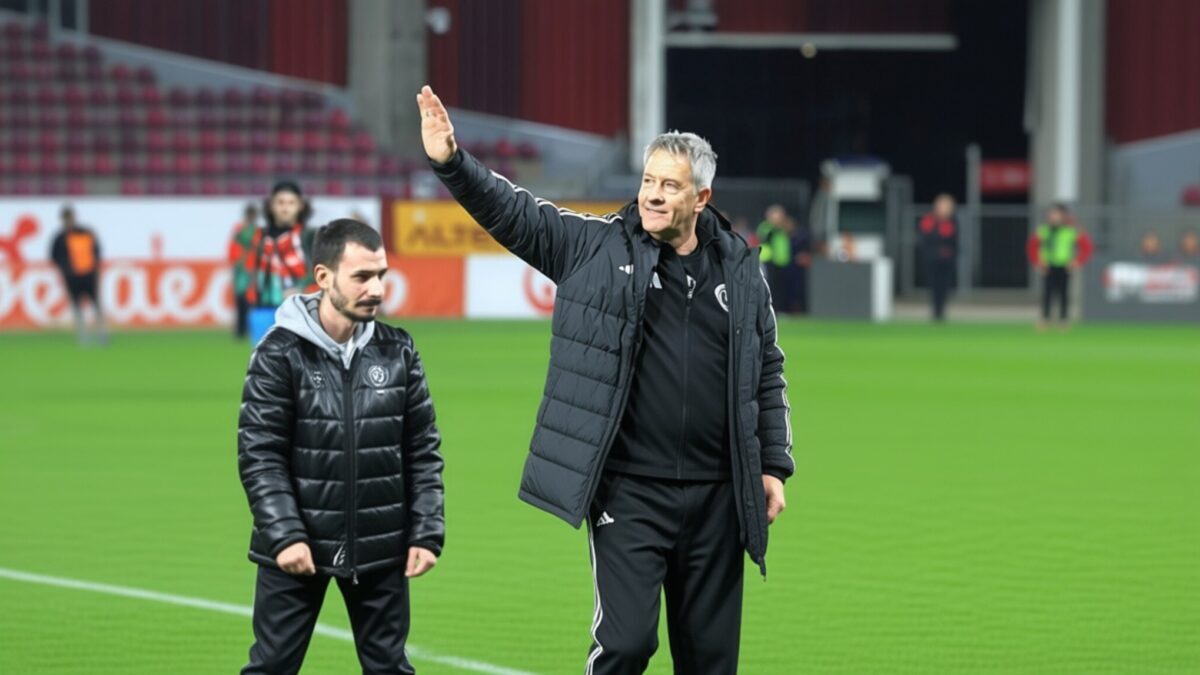 U Cluj devine lider după 2-1 cu Rapid, Bergodi egalează recordul de 7 victorii