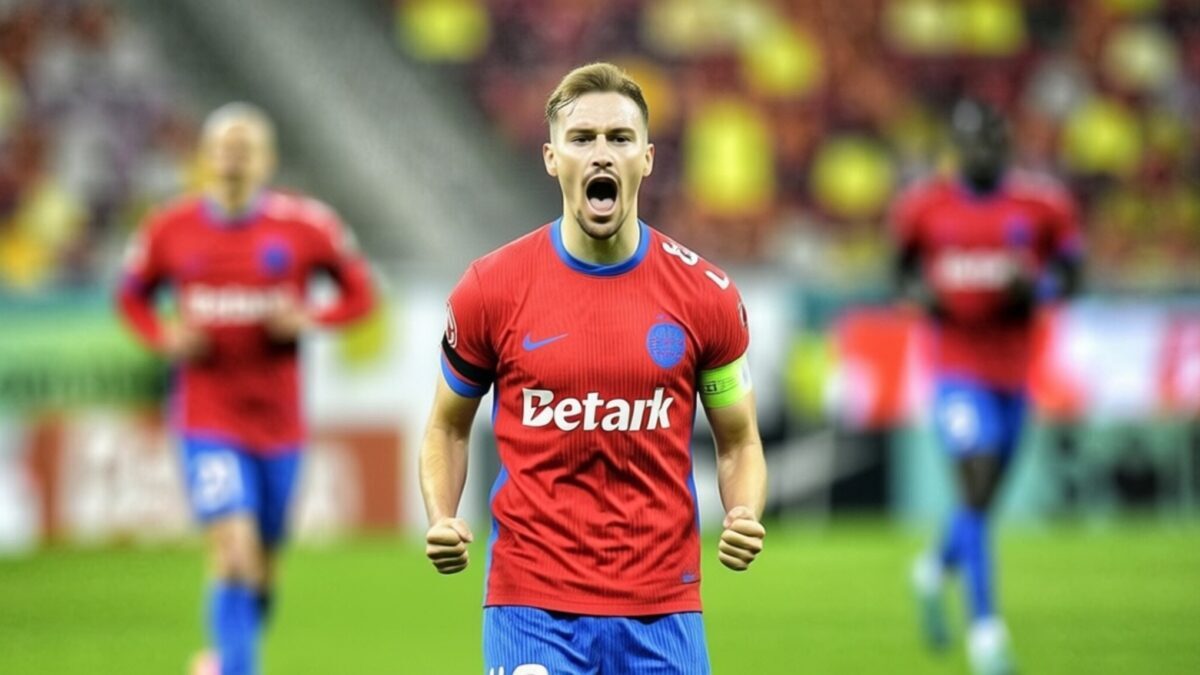 FCSB livrează o performanță de 4-0 cu 3 contribuții decisive Olaru