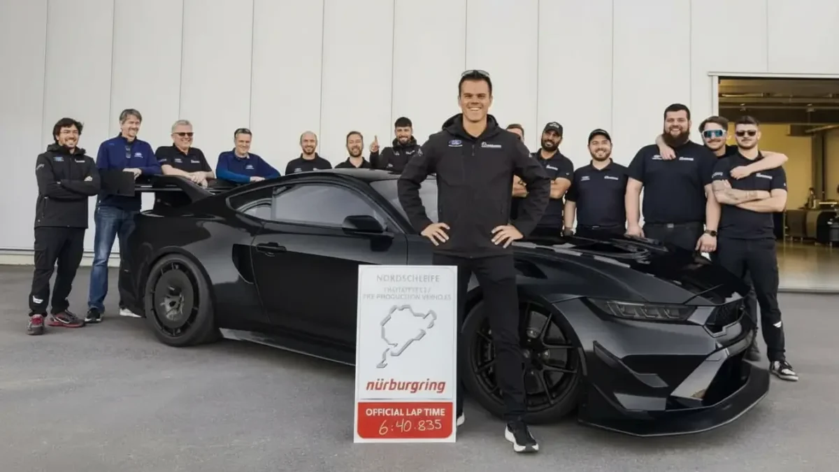 Ford Mustang GTD Competition atinge 6 – 40 pe Nürburgring și bate Corvette