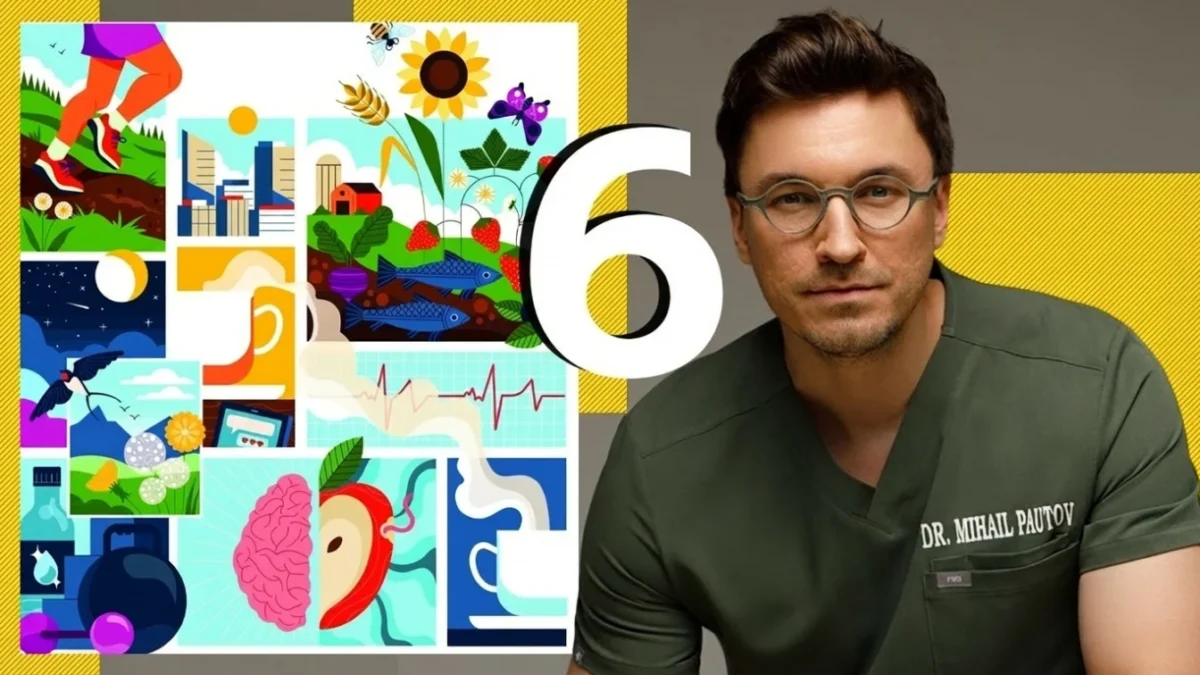 Mihail Pautov explică regula 80/20 și cei 6 stâlpi ai sănătății