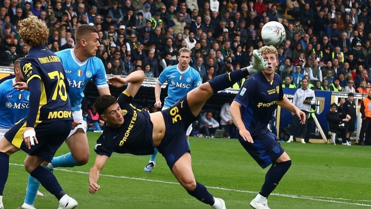 Napoli se împiedică la Parma după un gol primit în secunda 36