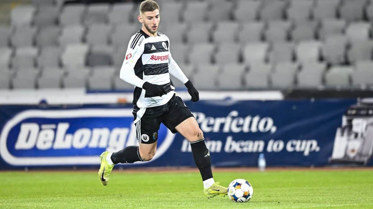 U Cluj îl pierde pe golgheterul cu 20 de goluri chiar înaintea derby-ului