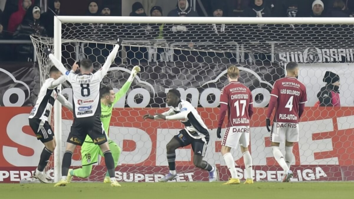 Noul U Cluj Oucasse Mendy aduce 6 goluri și amenință rivalul Dinamo