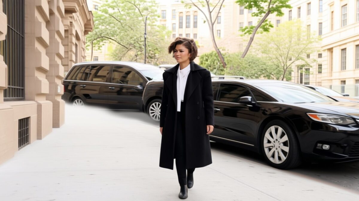 Zendaya poartă o rochie transparentă Nina Ricci din colecția 2026