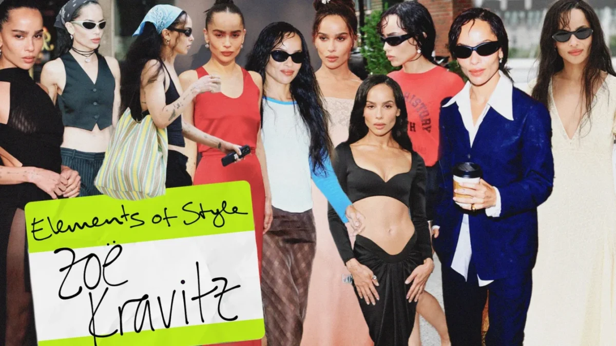 Zoë Kravitz și cele 5 elemente care îi definesc stilul anilor ’90