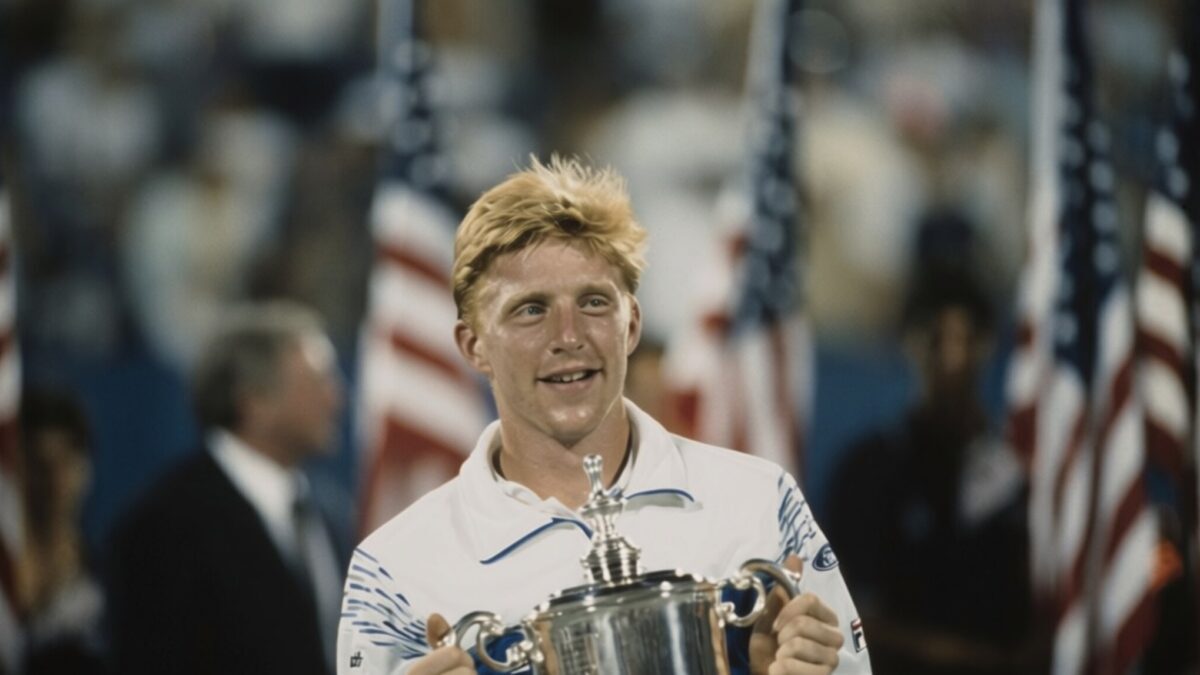 Trofeul US Open 1989 al lui Boris Becker vândut pentru peste 350.000 de dolari