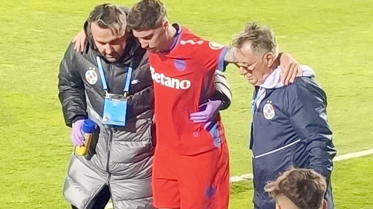 FCSB îl pierde pe David Miculescu, accidentat grav în meciul cu Farul