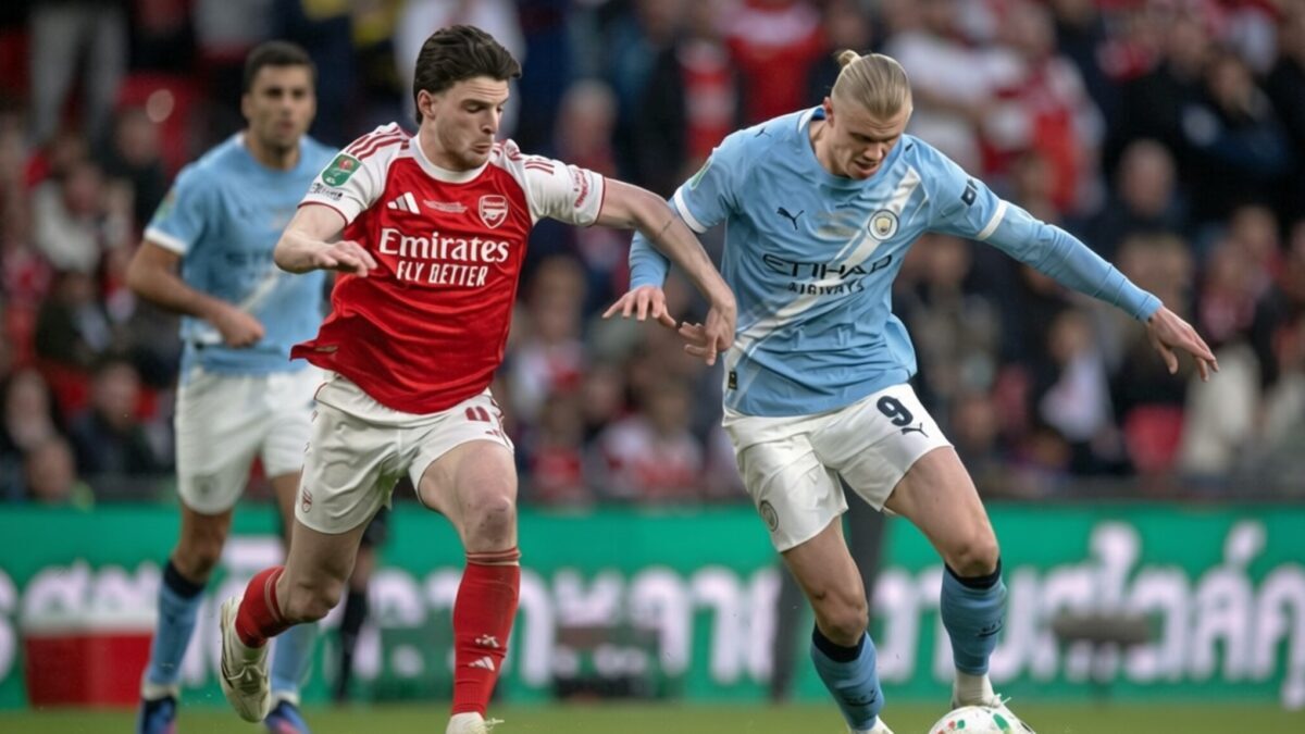 Manchester City și Arsenal luptă pentru titlu într-un derby de 6 puncte