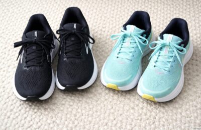 Brooks Glycerin este mai potrivit la mers mult, iar Hoka Bondi 9 la stat îndelungat în picioare