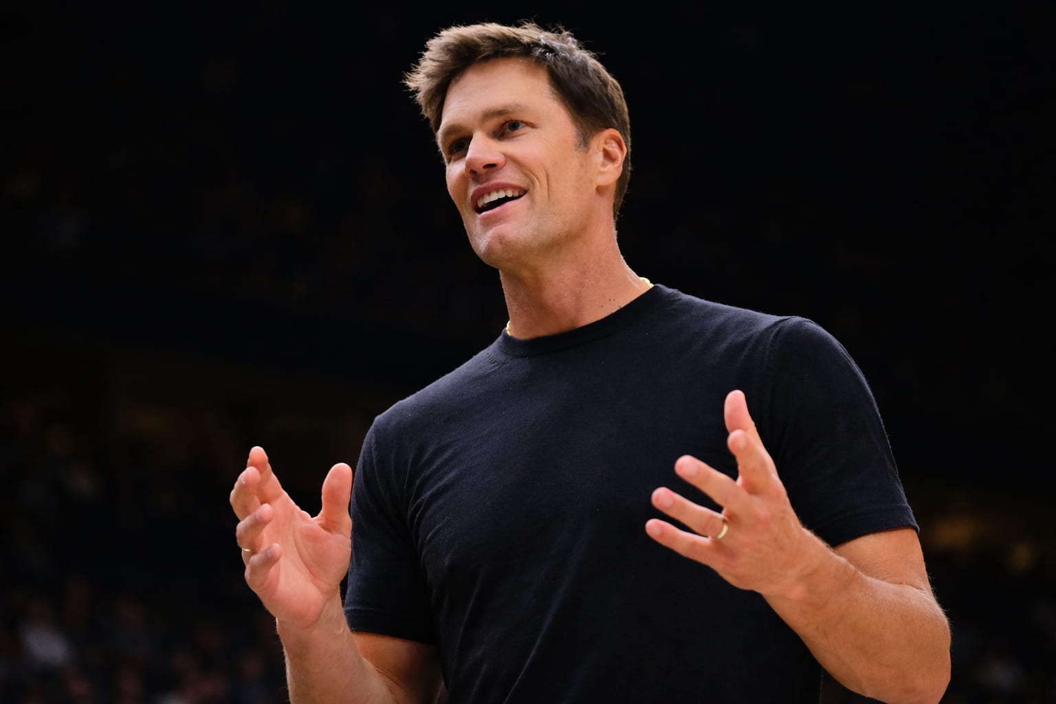 Tom Brady l-a pălmuit pe Logan Paul la Fanatics Fest din New York pe 17 iulie