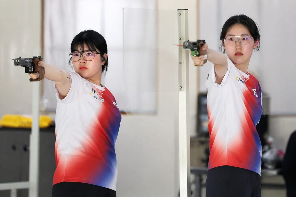 Două campioane olimpice trag pentru Coreea de Sud în proba de pistol 25 m