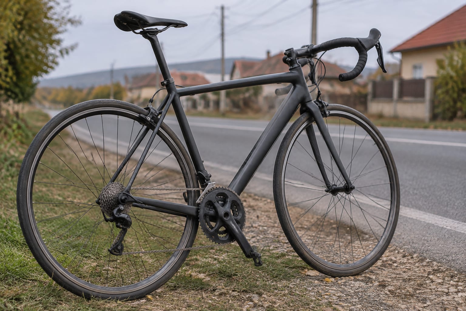 Bicicletă de cursă pe șosea