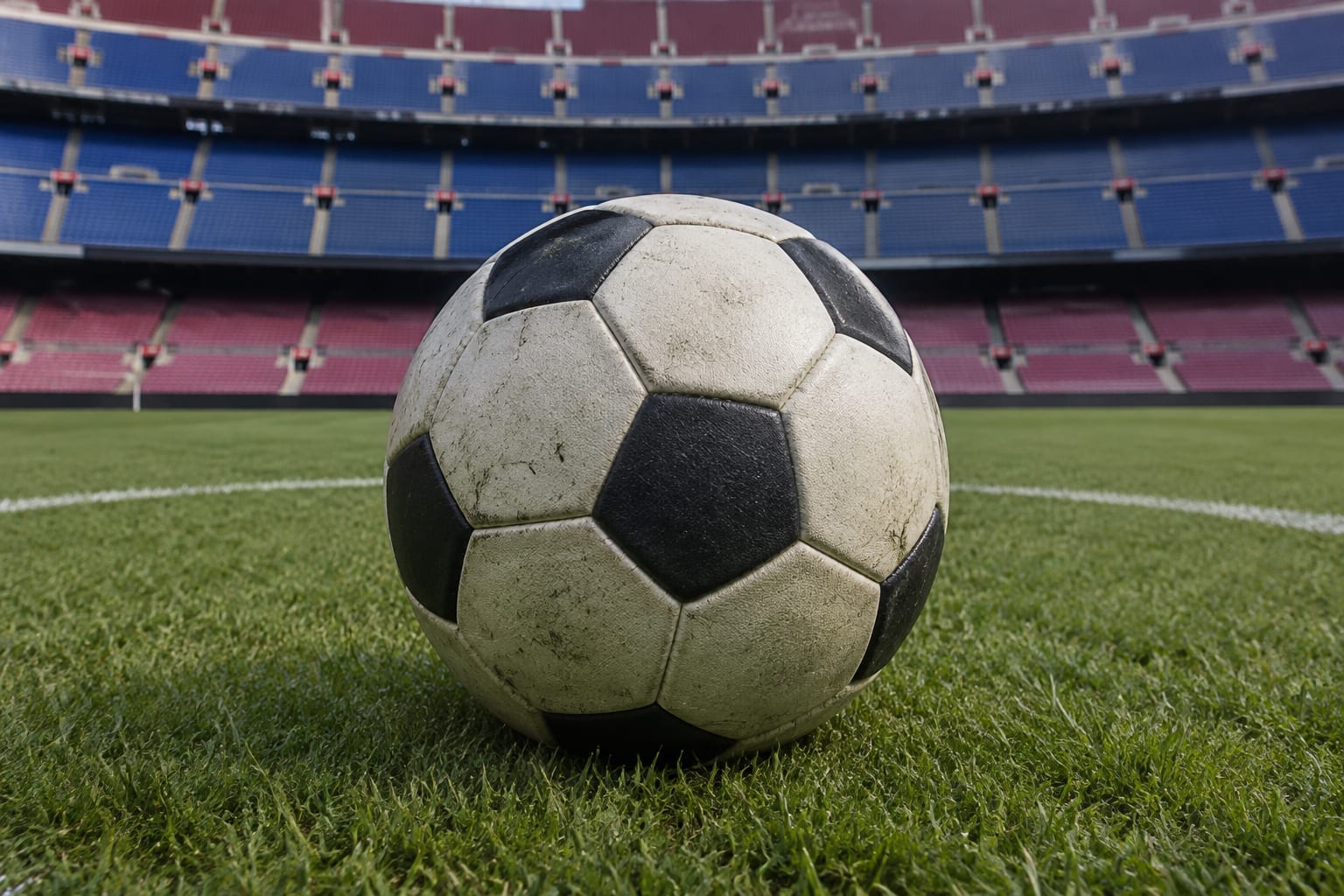 Minge de fotbal la Barcelona